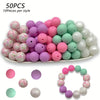 Soft Silicone Floral Beads for Jewelry Making