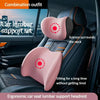 Memory Foam Car Headrest Pillow with Lumbar Support