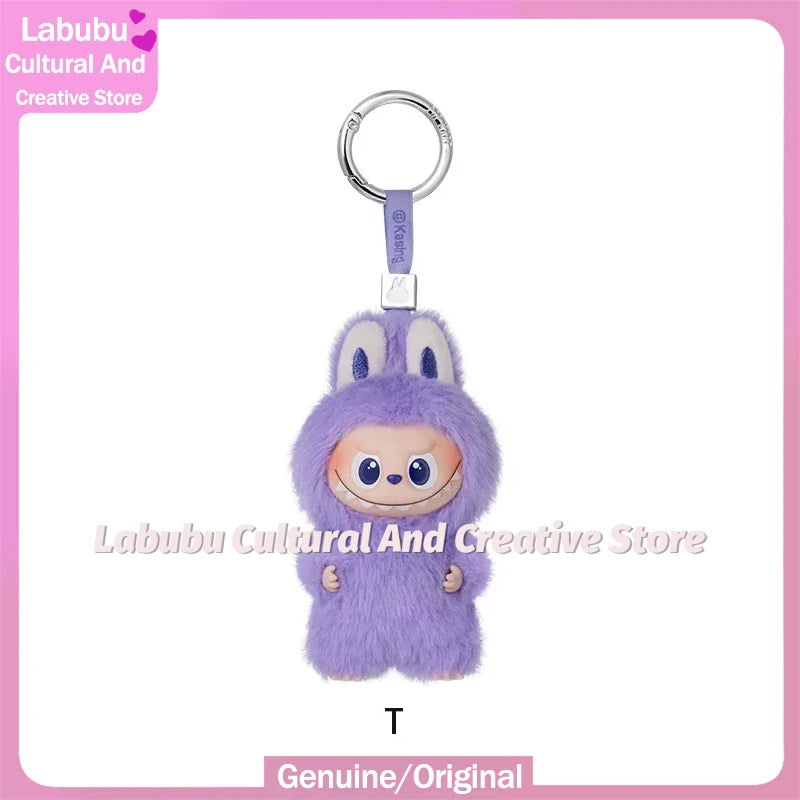 Labubu The Monsters Vinyl Face Plush Doll Pendant Keychain