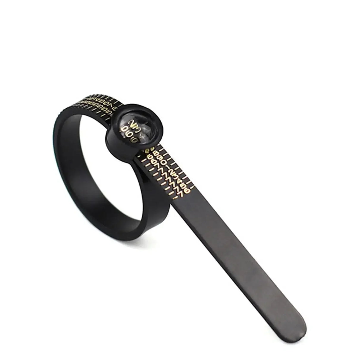 Ring Sizer Tool with Built-In Magnifier