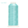 80-Color Polyester Embroidery Thread Set with Large 4000m Spools