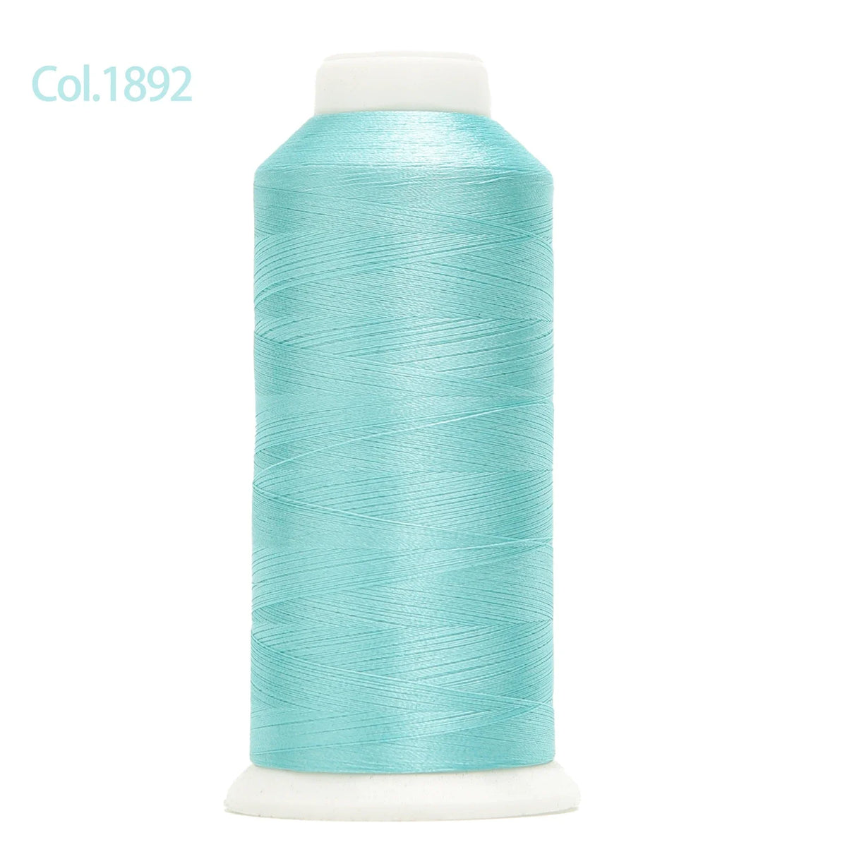 80-Color Polyester Embroidery Thread Set with Large 4000m Spools