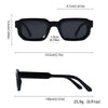 Vintage Rectangle Sunglasses