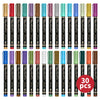 10-Piece Non-Toxic Face Paint Marker Set for Kids & Adults