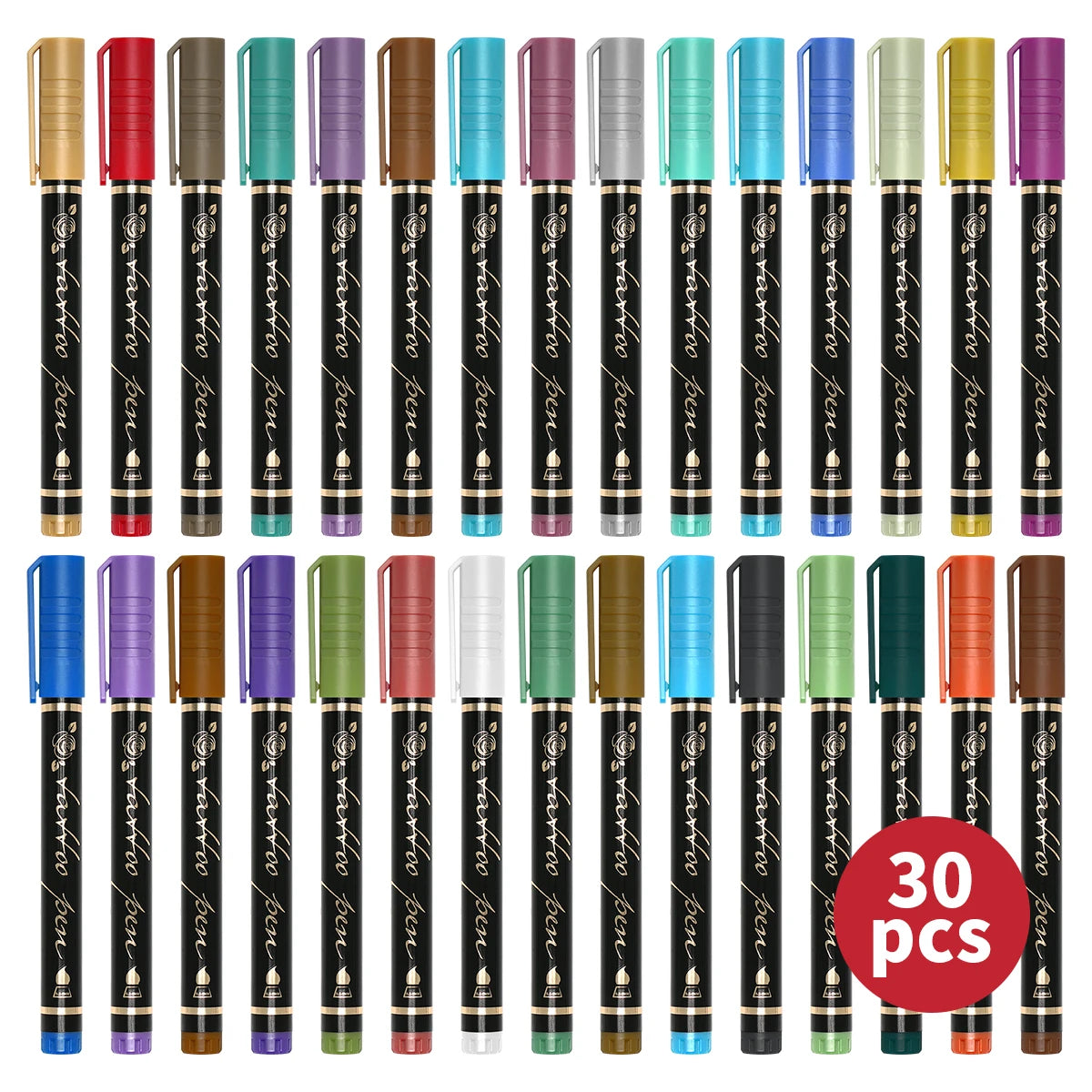 10-Piece Non-Toxic Face Paint Marker Set for Kids & Adults