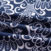 Bohemian Cotton Linen Fabric with Vintage Ethnic Print