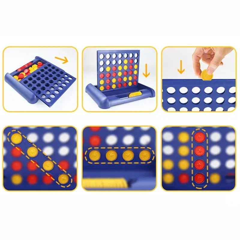 Foldable Connect Four Board Game