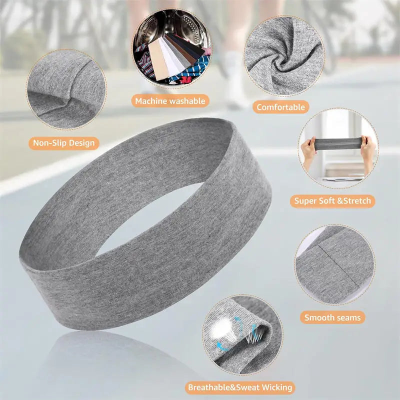 7er-Pack Stretchy Sport-Stirnband