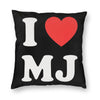 Michael Jackson Decorative Pillowcase with Hidden Zipper
