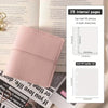 Mini Faux Leather Photo Album with 50 Transparent Pages