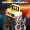 Compact Retro CCD Digital Camera with Flip Screen
