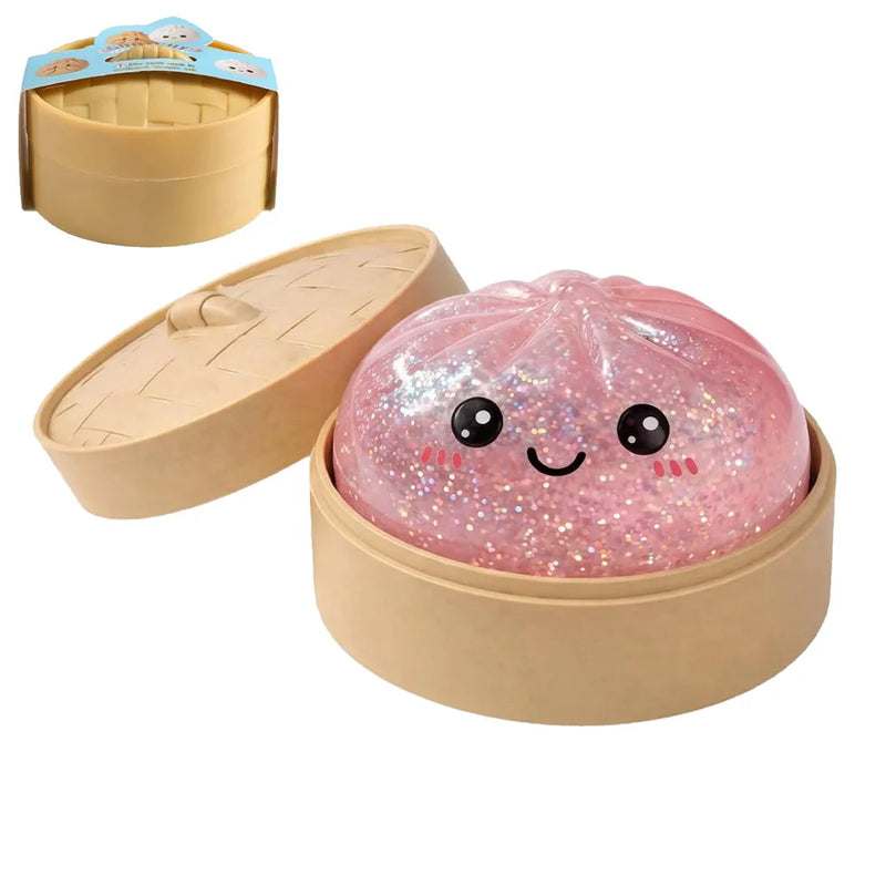 Glitter Dumpling Squishy Stress Relief Toy