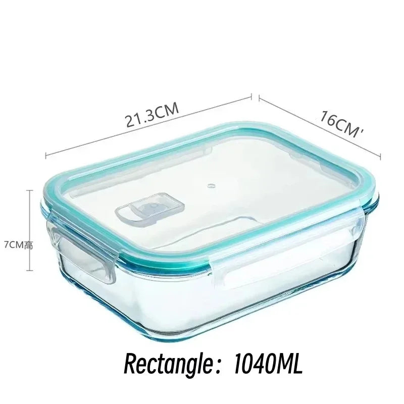 High Borosilicate Glass Lunch Box