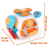 Montessori Busy Cube - Sensory Activity Toy for Toddlers