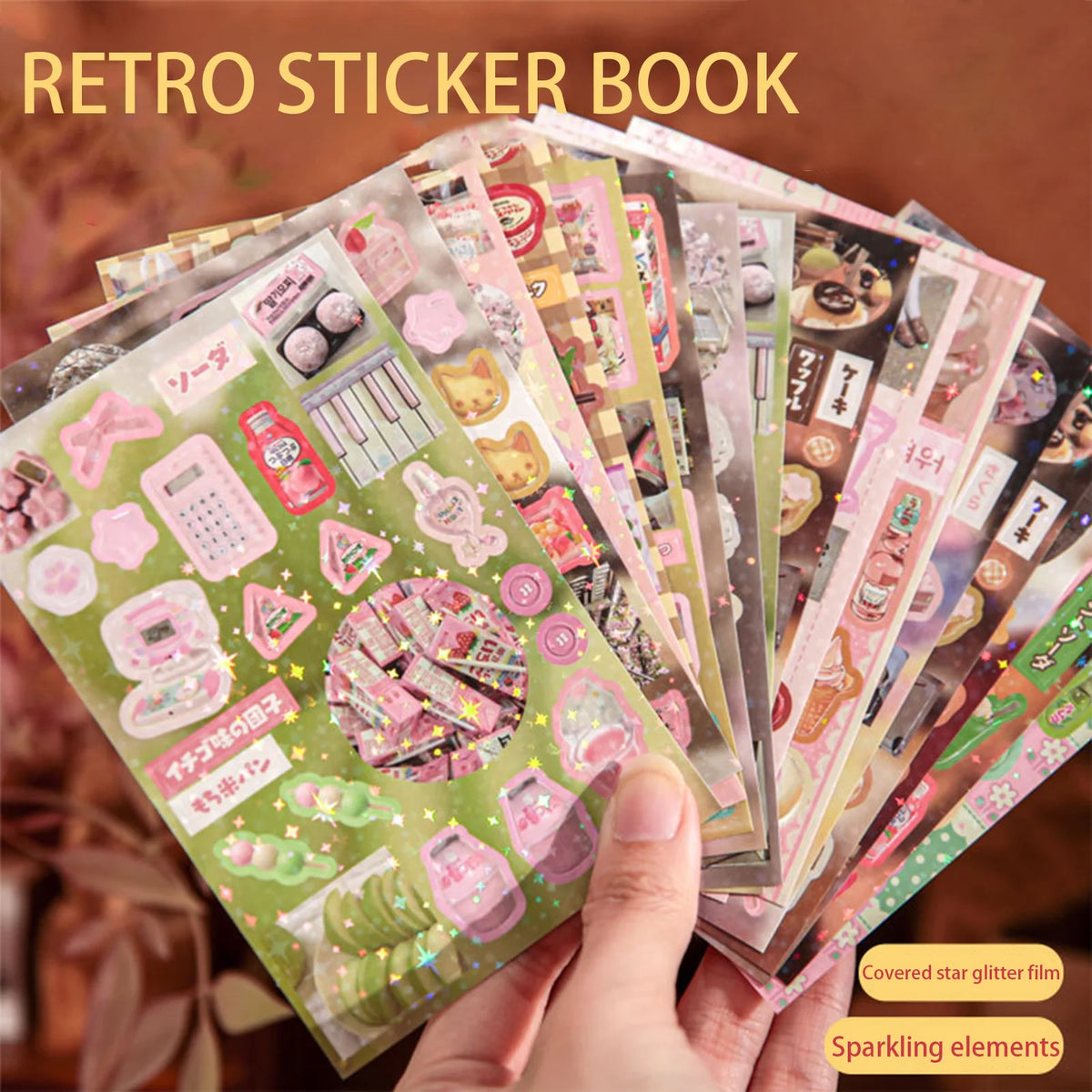 Vintage Decorative Scrapbook Stickers