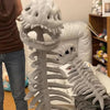 Funny Dinosaur Skeleton Plush Hat Costume