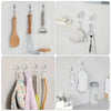 Heavy Duty Clear Suction Cup Hooks (10-Pack)