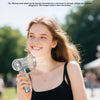 Portable Rechargeable Handheld Fan with Digital Display