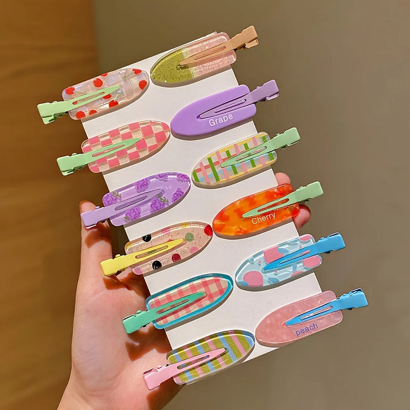 Multi-Color Duckbill Hair Clips for Flyaways