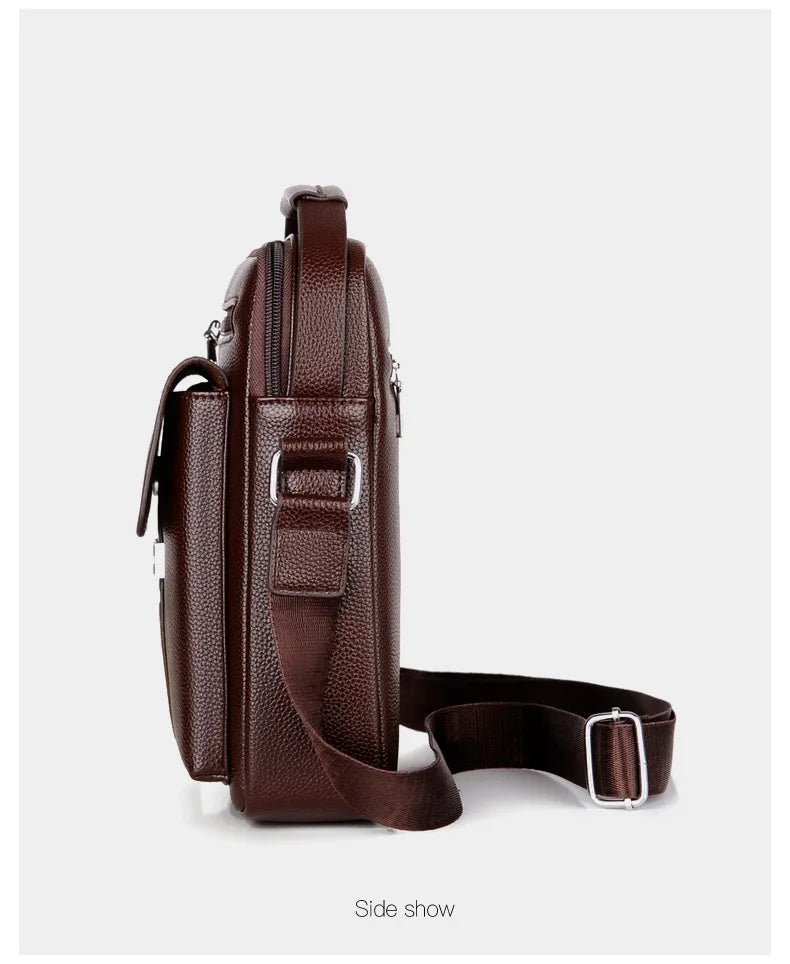Vintage Waterproof Crossbody Messenger Bag for Men