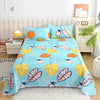 Red Floral Printed Flat Bed Sheet – Soft & Breathable