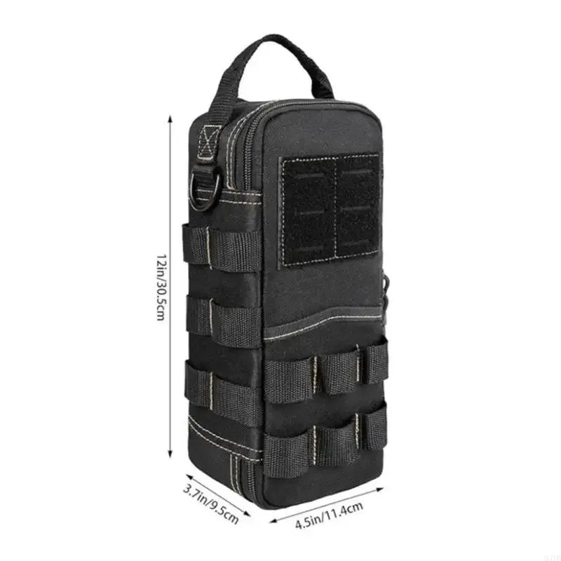 Compact Tactical Tool Pouch with Adjustable Shoulder Strap