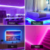 RGB LED Strip Lights with Music Sync & Remote Control