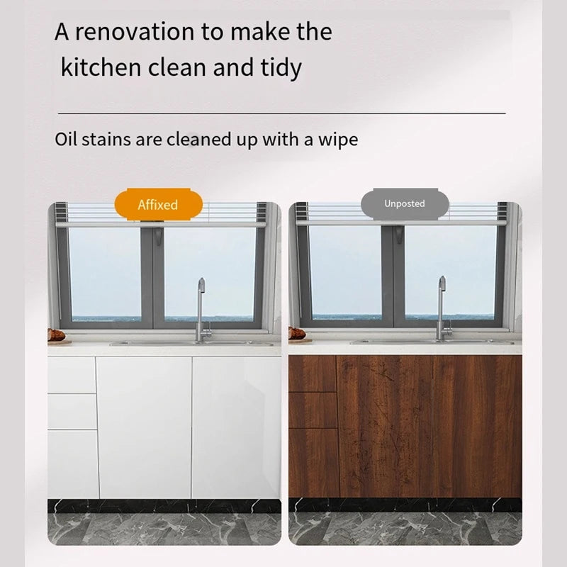 Realistische Marmor-Selbstklebende Wandsticker