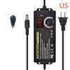 Adjustable AC to DC Power Supply Adapter (3V-24V, 3A)