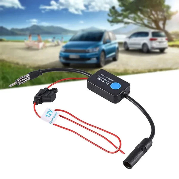 Universal FM Radio Signal Amplifier for Cars