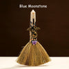 Natural Crystal Witch Broom for Cleansing and Feng Shui