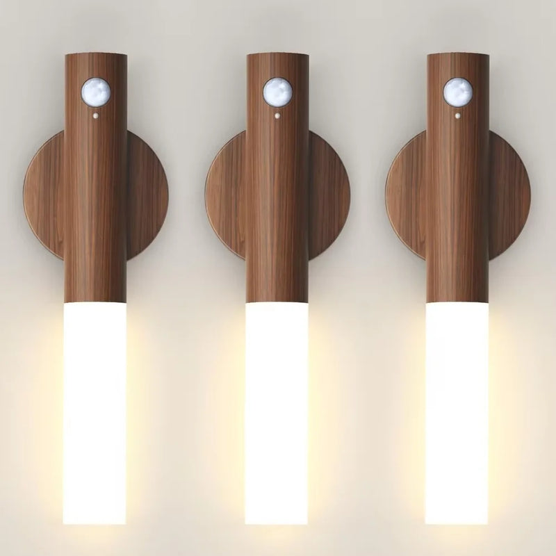 Luz Nocturna LED Recargable con Sensor de Movimiento