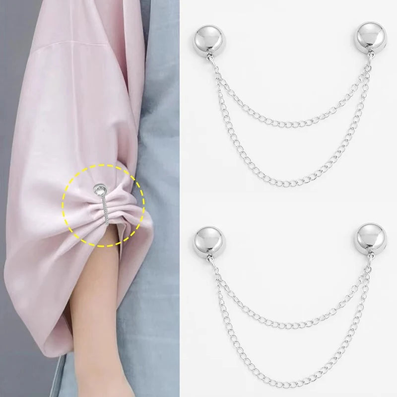 Magnetic Clothing Clips with Chain