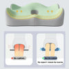 Memory Foam Seat Cushion - Ergonomic Comfort & Washable Cover