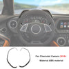 Carbon fiber interior trim kit for Chevrolet Camaro 2016+ featuring ABS material components