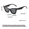 Vintage Square Cat-Eye Sunglasses