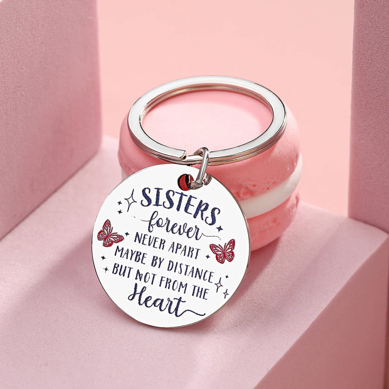 Sister Keychain - Never Apart
