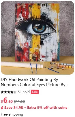 Adult Paint by Numbers Kit – African Women Portrait on Canvas