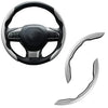 Carbon Fiber & Leather Steering Wheel Cover