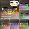 LED Glowing Glasses and Bowtie Set for Cosplay and Parties