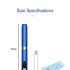 Reusable Metal Injection Pen - Adjustable Dosage 0-60 IU with Carrying Case
