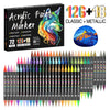 Dual-Tip Acrylic Paint Markers