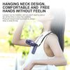 Foldable Neck Fan with LED Display & Phone Stand