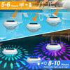 Solar Floating RGB Pool Lights for Underwater Decoration