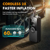 Rechargeable Cordless Tire Inflator with Digital Display