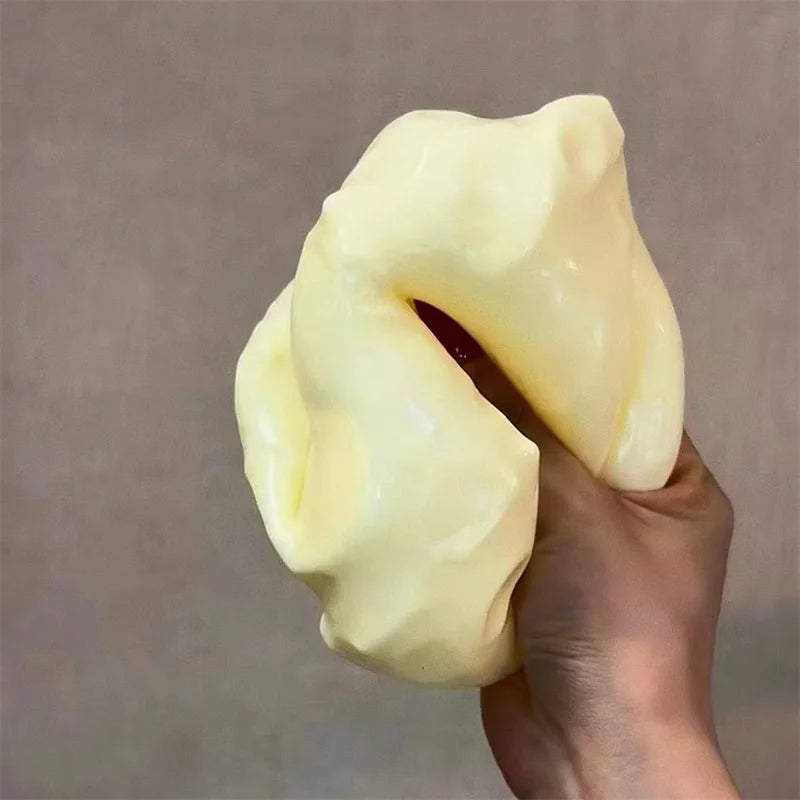 Balle Anti-Stress en Forme de Fromage Géant