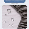 Waterproof Fitted Bed Sheet with 360-Degree Elastic Band