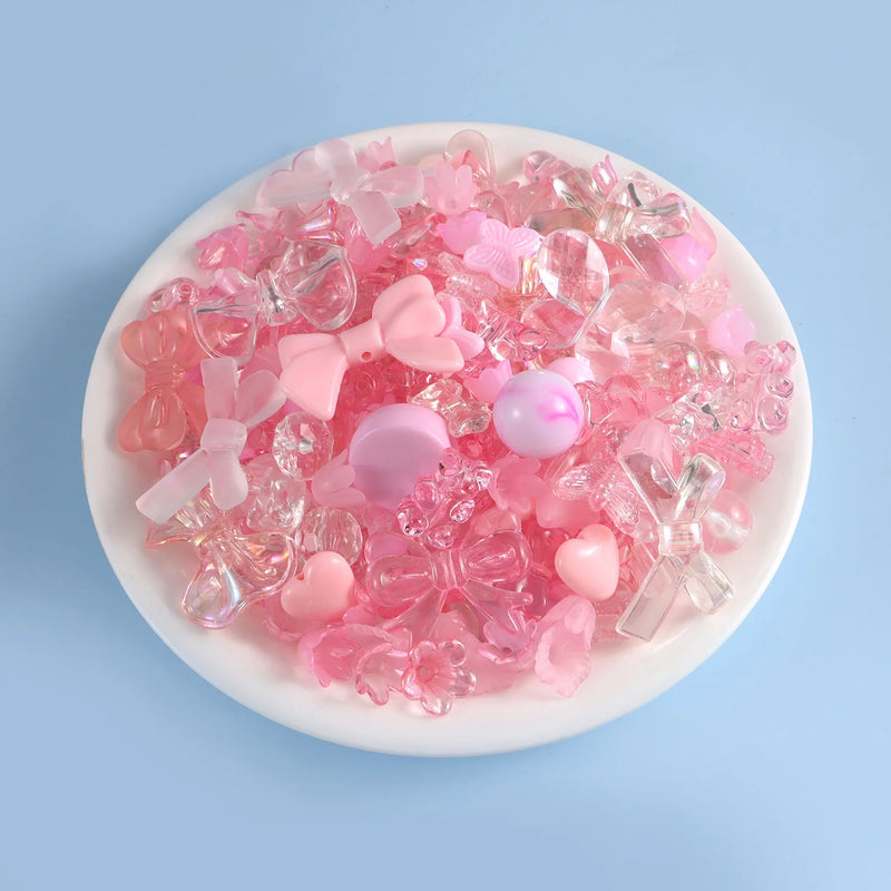 Candy Color Acrylic Beads for DIY Jewelry