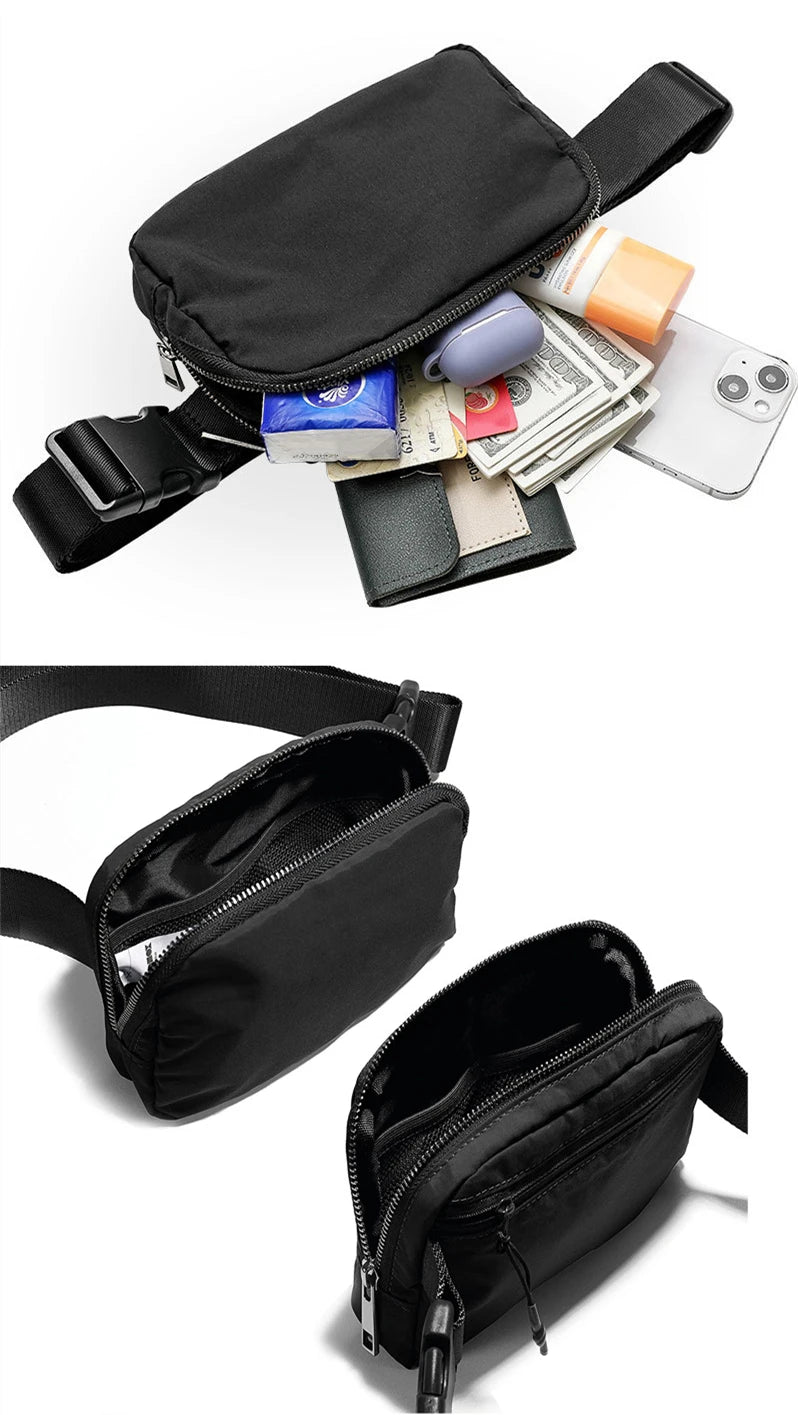 Waterproof Casual Waist Pack for Travel, Running & Outdoor Adventures