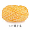 Section-Dyed Milk Cotton Yarn for Knitting and Crochet
